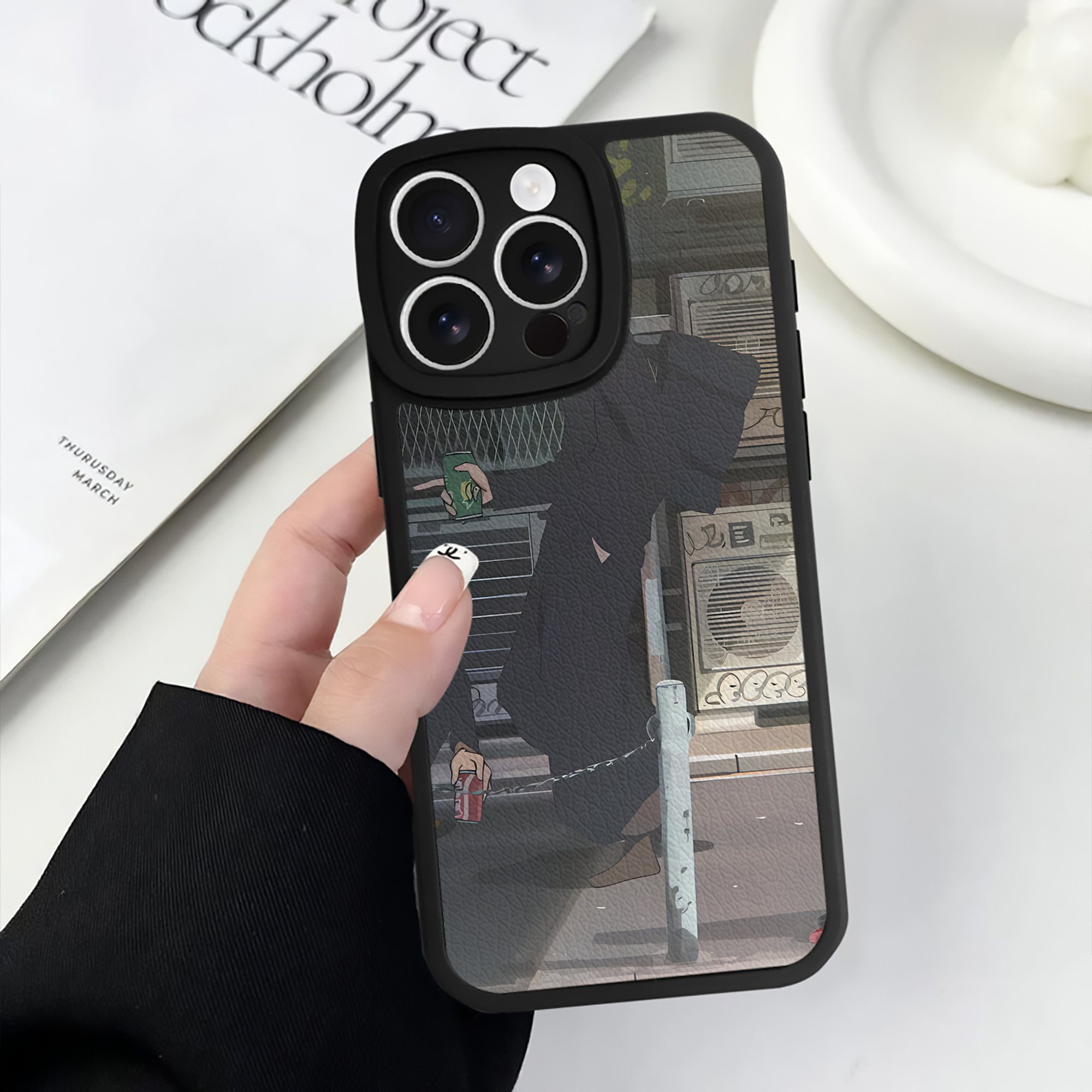（画像用） SPY×FAMILY间谍家家酒 【iPhone 16シリーズ対応】シリコンスマホケース（レザー調） 材質：シリコン
